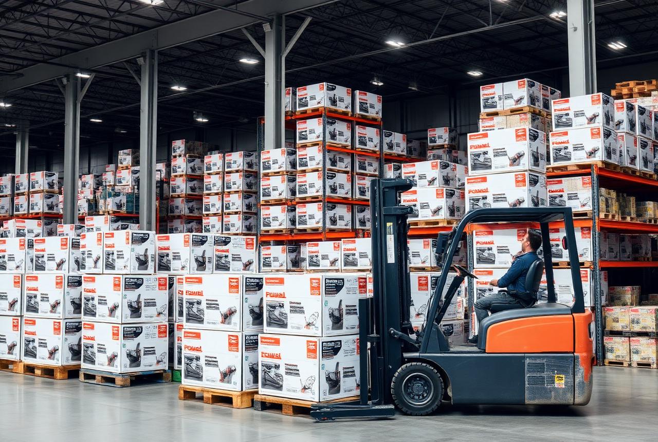 ROLTEK warehouse and packaging