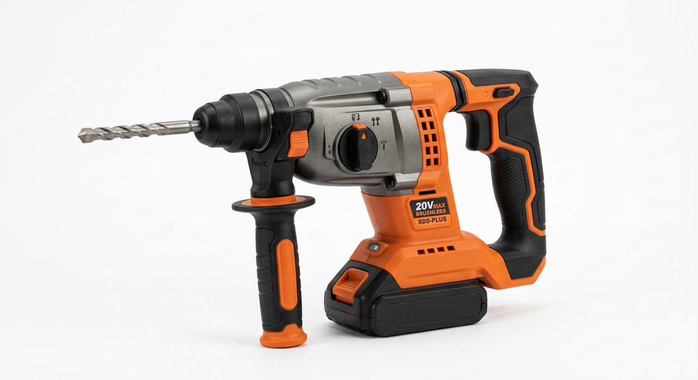 ROLTEK 20V Brushless SDS-Plus Cordless Hammer