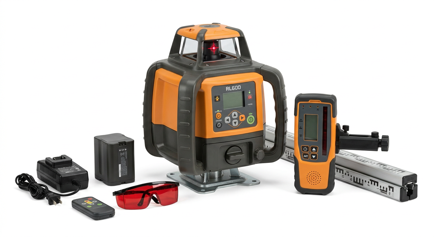 ROLTEK RL600 Rotary Laser Level Kit